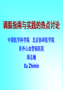 调脂指南与实践的热点讨论