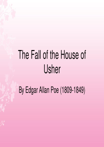 The Fall of the House of Usher