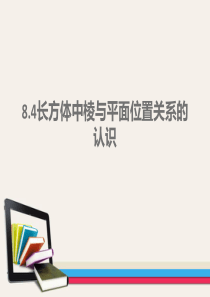 8.4长方体中棱与平面位置关系的认识