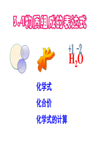 九年级化学物质组成的表示式