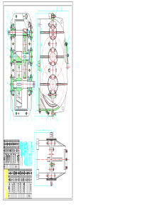 展开式二级圆柱齿轮减速器装配图-Model