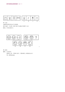 行政测试图形推理专项训练及答案[2]