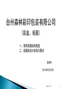 纸箱常用结构类型  设计标准及要求(1)