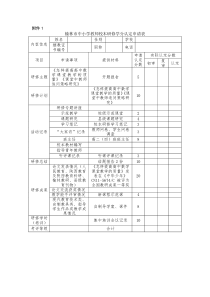 中小学教师校本研修学分认定申请表