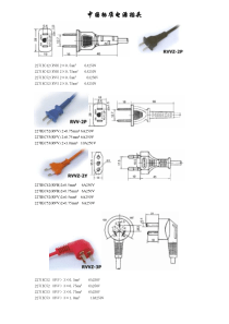 世界各国电源插头规格描述 (1)