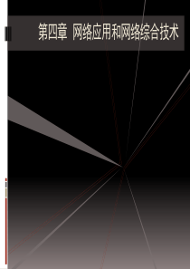 网络应用和网络综合技术