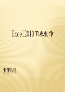 excel2010图表制作教程