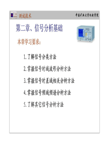 考研中国矿业大学测试技术第二章信号分析