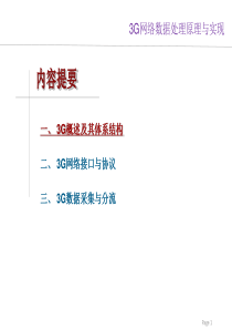 3G网络数据处理原理与实现