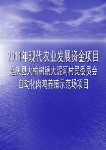 大泥河  2011年现代农业发展