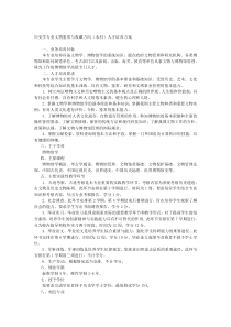 历史学专业文物鉴赏与收藏方向(本科)人才培养方案