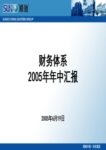 华东集团6.19汇报--财务