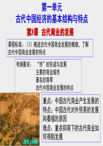 古代商业的发展1