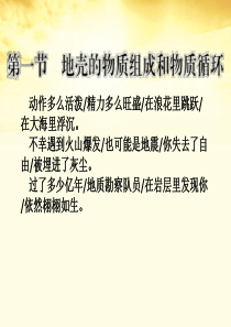 2012高中地理 2.1 地壳的物质组成和物质循环课件 湘教版必修1