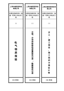 档案盒脊背范本