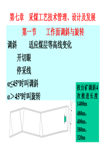 采矿学(第七章采煤工艺技术管理、设计及发展)