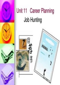 职高英语基础模块Unit11Job Hunting第六课时