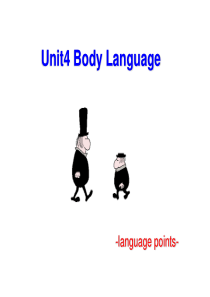 高中英语必修四unit4reading-Language_points