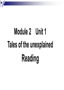 高中译林牛津英语模块二Unit1Reading2