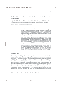 The Use of Activated Carbons with Basic Properties