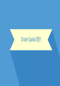 Oracle spatial 和ST_Geometry的简要对比