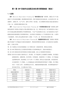 用友ERP系统岗位责任制度h操作指南