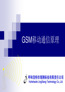 GSM移动通信原理