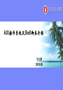 AIX操作系统及Shell脚本介绍