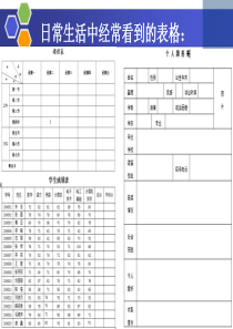 word表格制作课件公开课