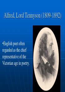 lord Alfred tennyson