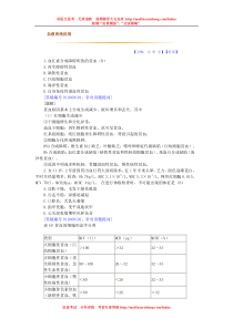 临床执业医师答疑精讲班 课程讲义——血液系统疾病