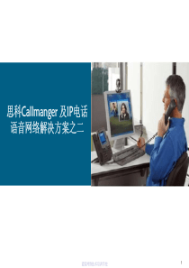 5IP电话及Callmanger 语音解决方案之二(大型)