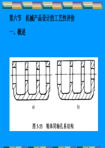 第五章  第六节  机械产品设计的工艺性评价