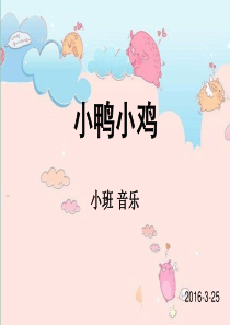 小班音乐-小鸭小鸡