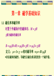 磁性材料-第一章