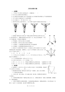 力的合成练习题