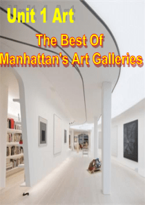 选修6unit1-Using-language-the-best-of-manhattans-art