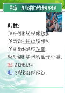 第11章 渐开线圆柱齿轮精度及检测