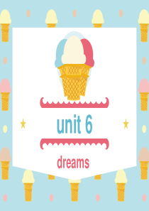 五年级上册join in unit6 Dreams