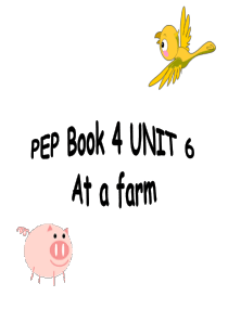 Unit6-At-a-farm-B-Lets-talk