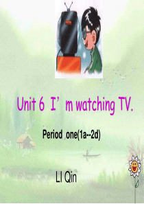 2013七年级英语下册-Unit--Im-watching-TV--section-a--(1a-2