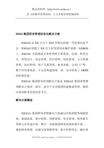 XXEAS集团财务管理信息化解决方案（DOC8)