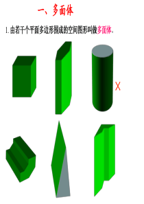 15.1多面体的概念