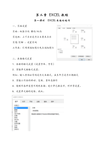 Office办公软件Excel培训教程