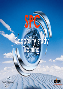 Short term Capability study