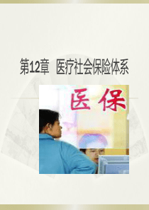 第12章医疗社会保险体系