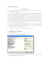 VC++编写ActiveX控件详解