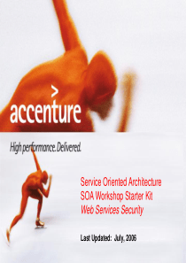 Accenture Slides - Soa Workshop Starter Kit Web Se