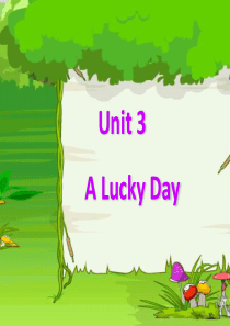 a lucky day 课件