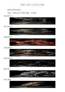 黑暗之魂2白金图文攻略